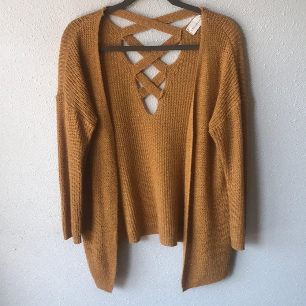 Dreamers loose knit cardigan medium